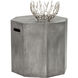 Ollo 18.25 X 18 inch Grey Outdoor End Table